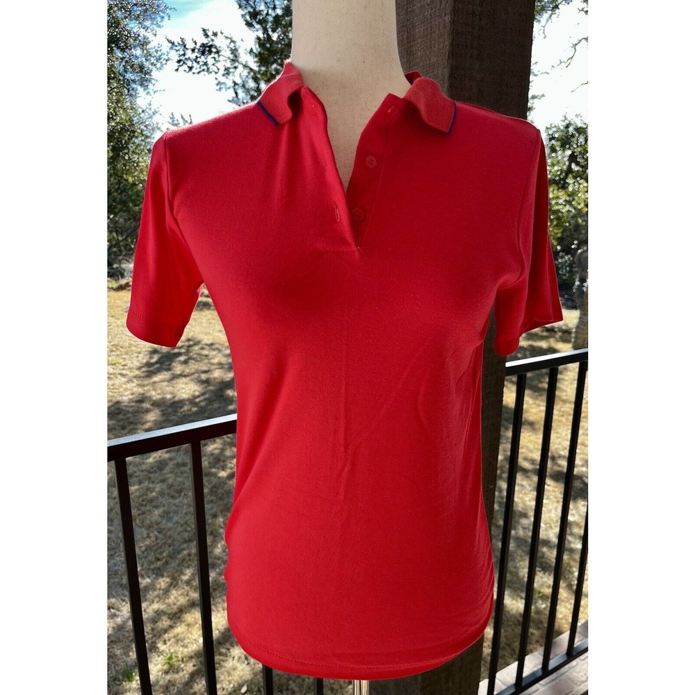 Vintage Gotham Red Polo Women's Size Small with Original Tag